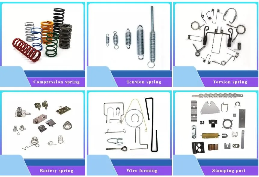 OEM Custom SUS302 304 Small Compression Spring Furniture Torsion Spring Auto Stamping Parts Wire Forming Spring