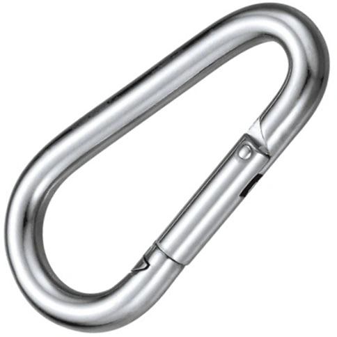 Spring Carabiner DIN5299 Form B Egg Type Steel Snap Hook