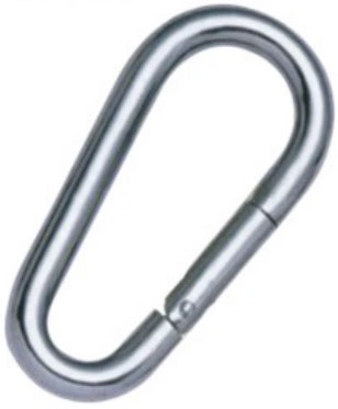 Spring Carabiner DIN5299 Form B Egg Type Steel Snap Hook