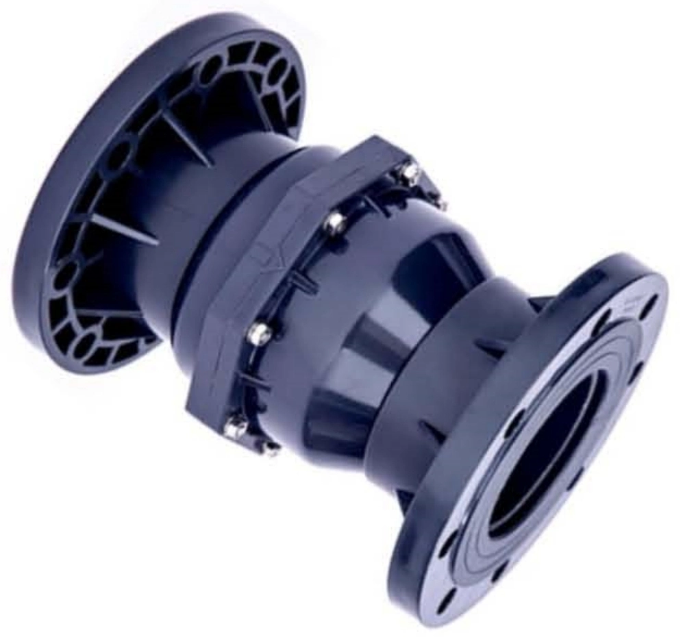 High Quality PVC Swing Check Valve UPVC Wafer Type Drain Check Valve Plastic Single Disc Check Valve UPVC Non Return Flap Valve