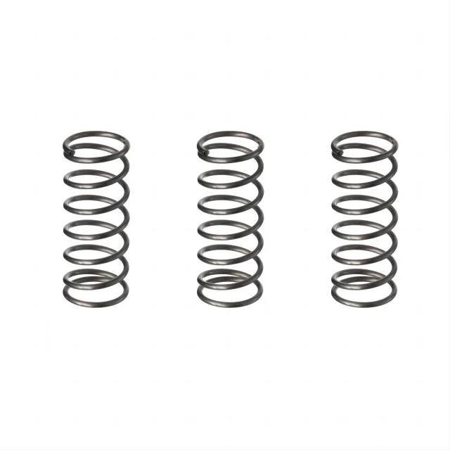 OEM Black Metal Carbon Steel Compression Spiral Spring Made of High-Quality Spring Steel.