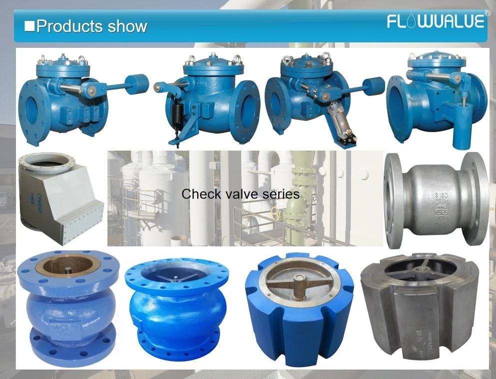 Swing Check Valves with Lever Arm and Weight