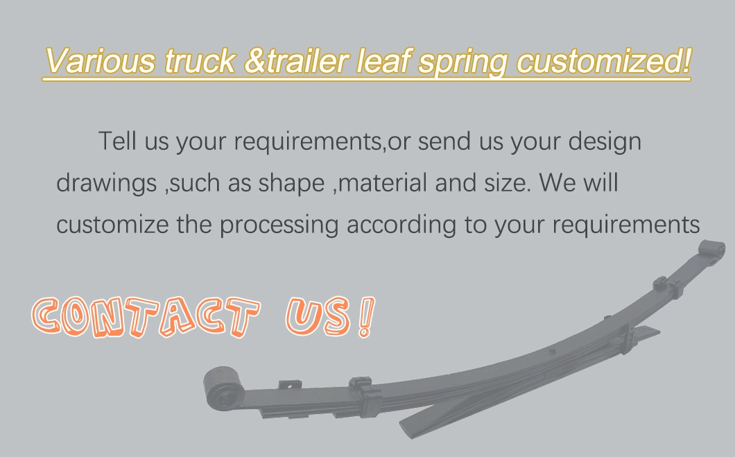 Factory Trailer Parts Small Leaf Springs for Mercedes Benz 9063201806