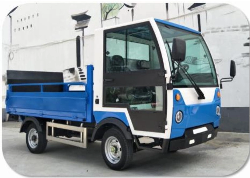 2024 Factory Price Electric Garbage Transport Truck Vehicle for Urban Cleaning