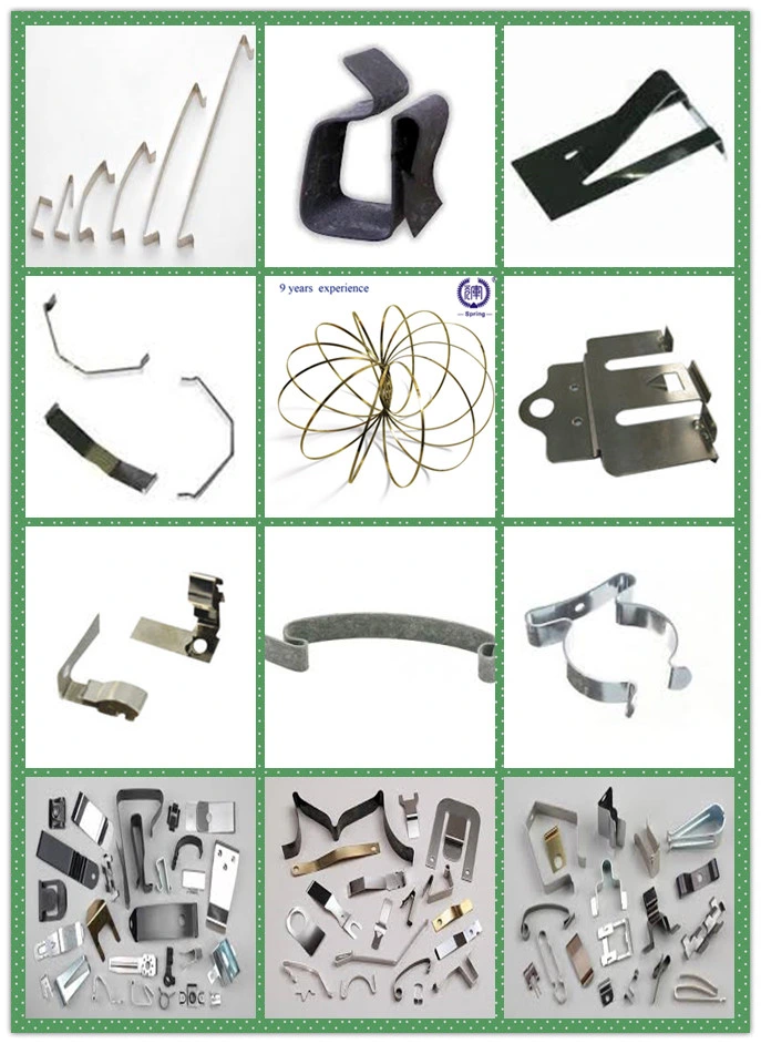 LED Light Industry Wire Form Loaded Clip Torsion Spring for Downlights