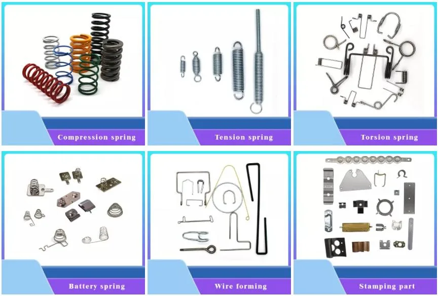 OEM Stainless Steel Cold Pull Extension Compression Springs