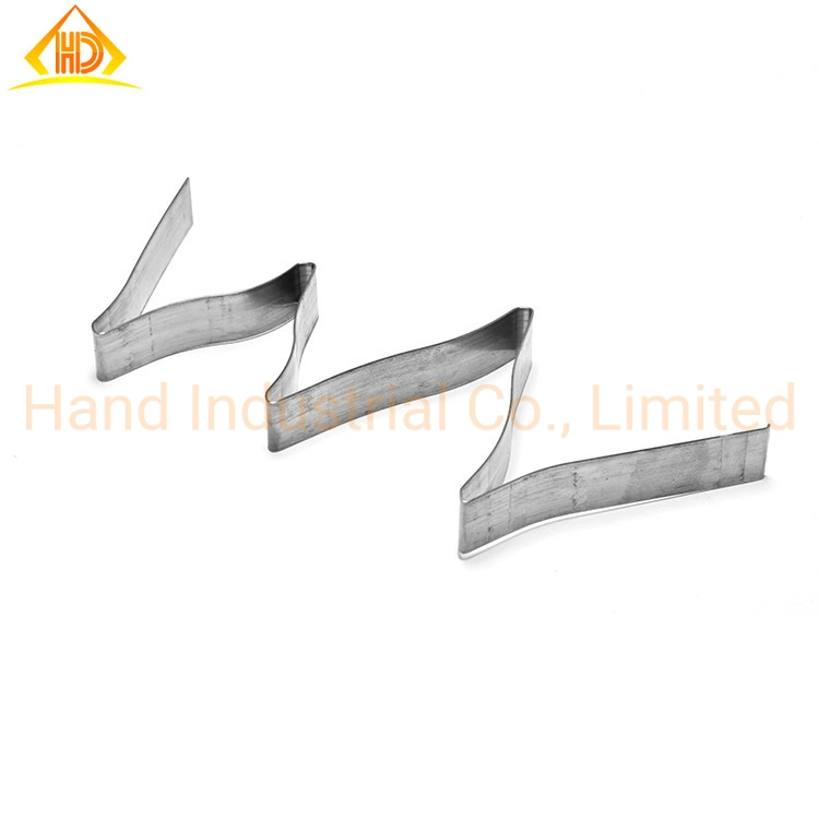 Stainless Steel Zigzag Flat Folding Leaf Spring Clips Parts Sheet Metal Spring