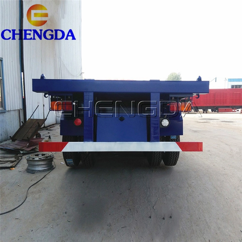 40 Feet Flatbed Trailer Container Flatbed Car Semi Trailer for Sale