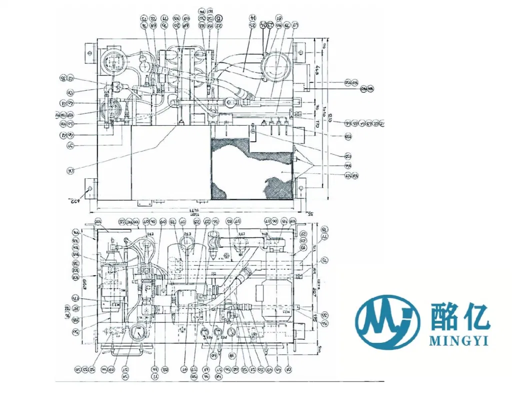 Hydraulic Parts A6vm28/A6vm55/A6vm107/A6vm200 Axial Flow Plunger Motor Plunger Pump