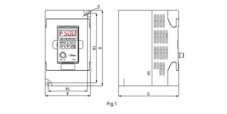 VFD Frequency Converter 50Hz 60Hz 380VAC