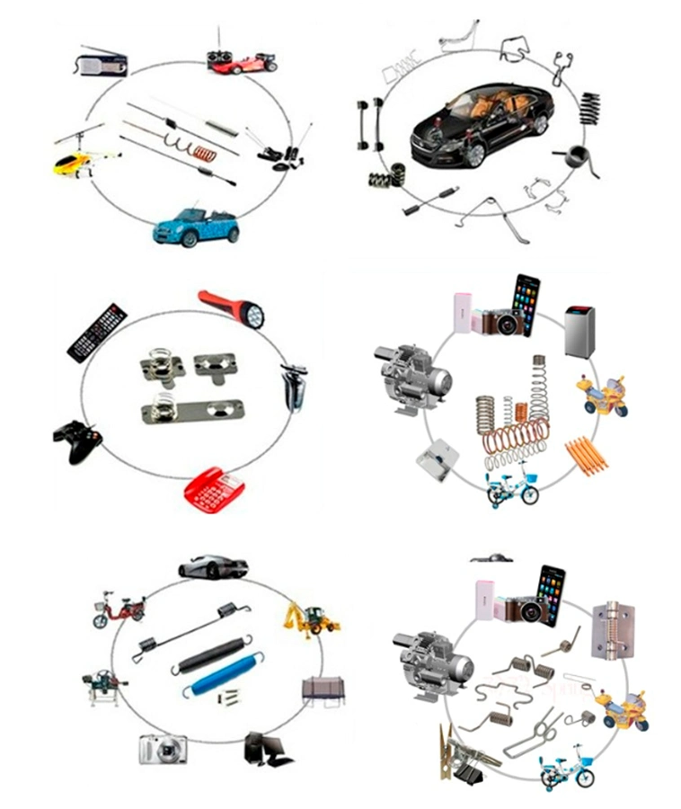 Factory Custom Telescopic Antenna Spring Long Tension Coil Electronic Toys Spring