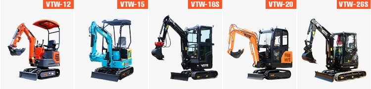 Efficient More Higher China Digger 800kg Mini Excavator for Sale Excavator Mini Construction Machine Free Shipping