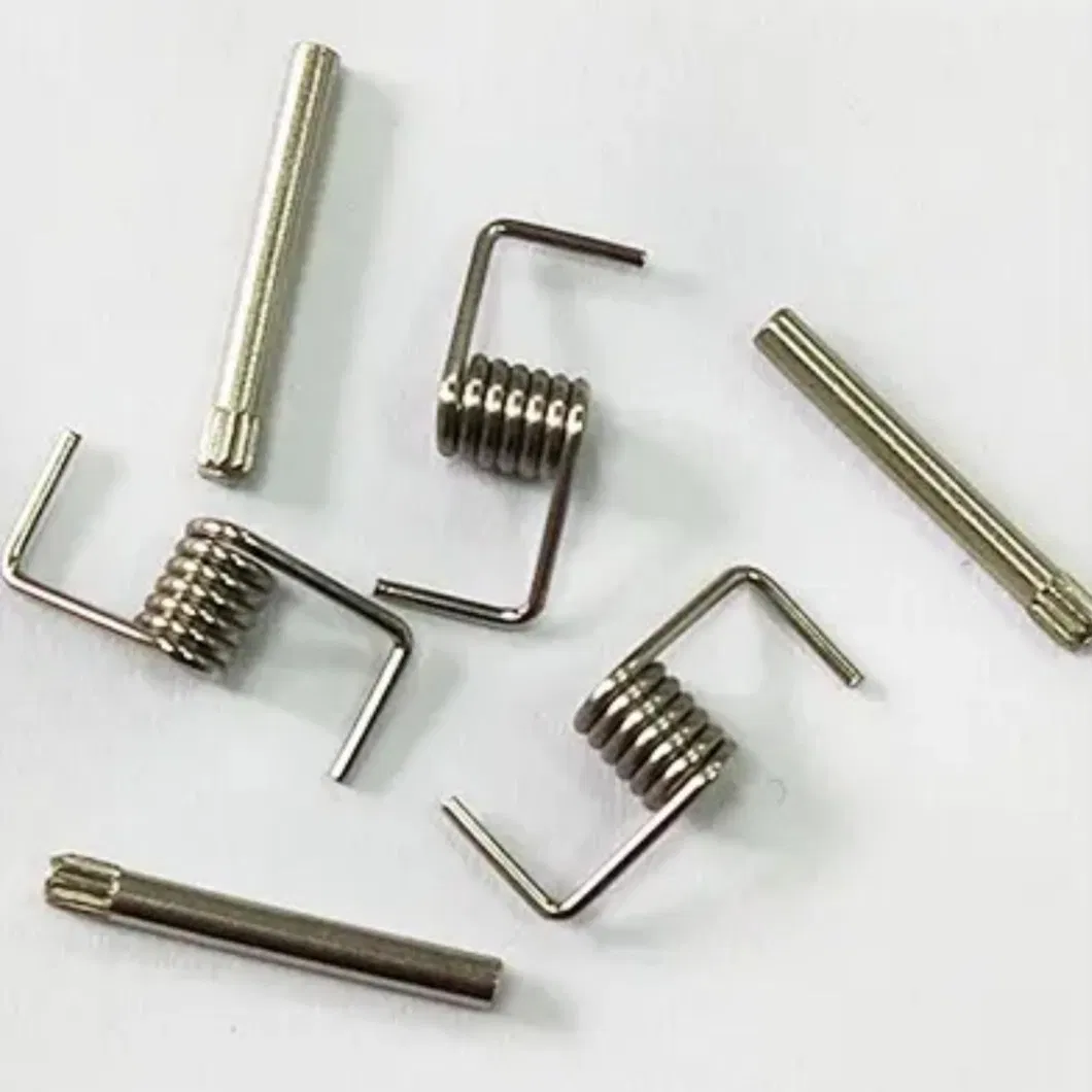 Manufacturer Customized Small Coil Double Torsion Clip Precision Wire Torque Force Mechanical Torsional Spring