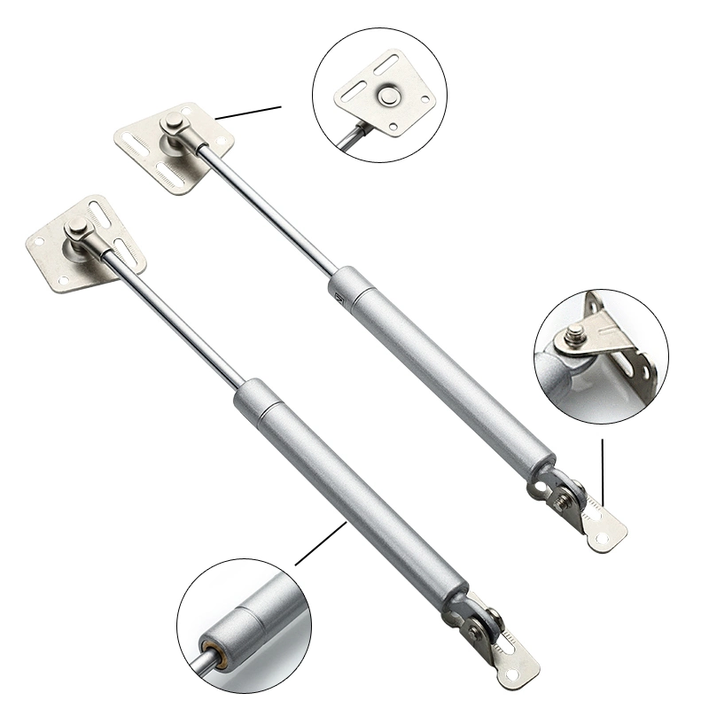 Cabinet Hardware Concealed Furniture Stainless Steel Hydraulic Adjustable Gas Spring