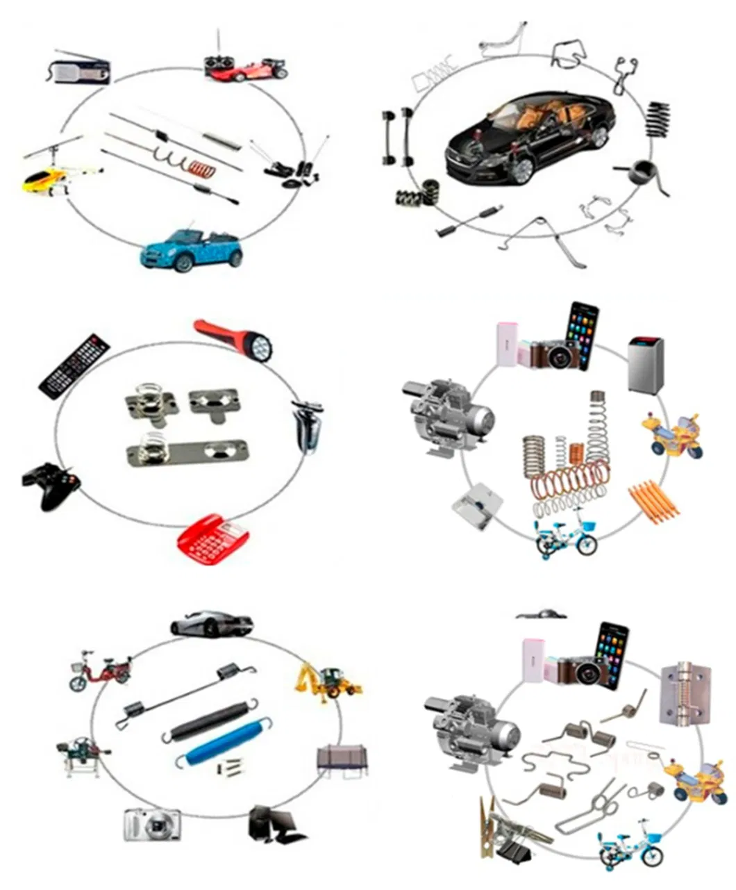 Electrical Contact Battery Contact Clips Battery Spring Special Shape Flat Leaf Spring