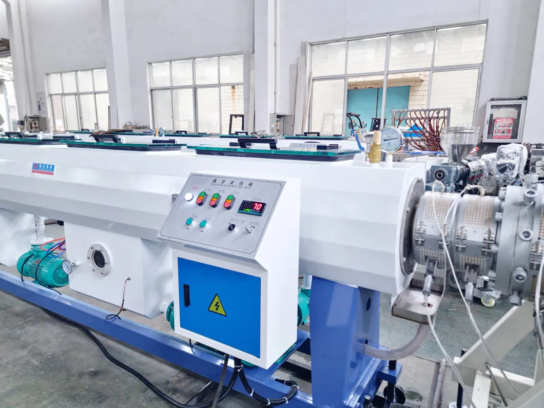 Large PVC UPVC CPVC Rigid Electrical Conduit Cable Protection Drip Irrigation Pipe Tube Extruder/Extrusion Production Line Making Machinery with Bending