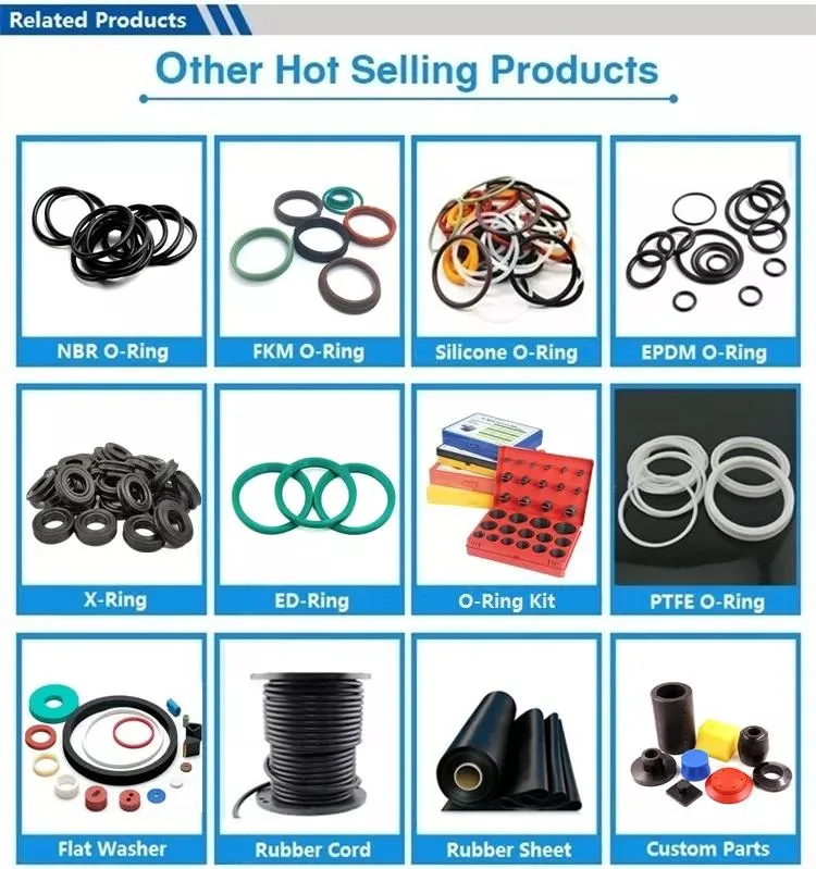 Price Standard Nonstandard Various Color Elastic Rubber NBR O Ring