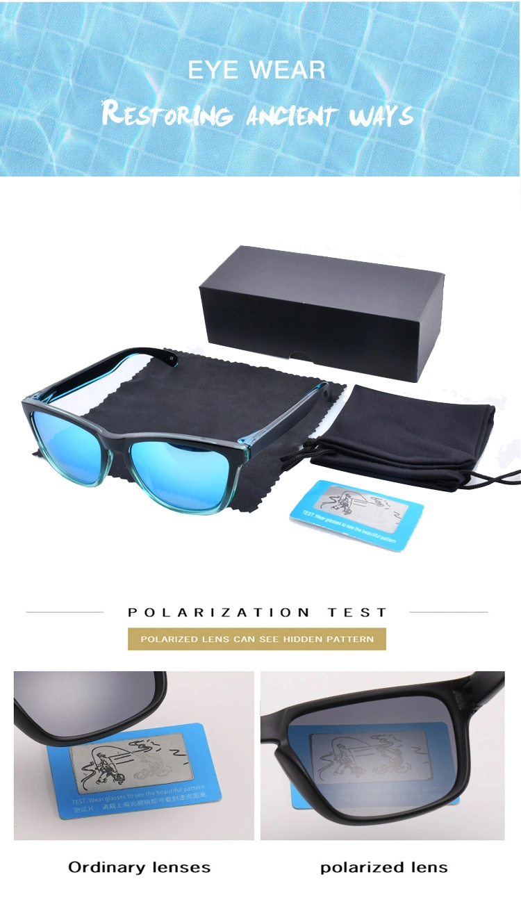 Free Sample Oculos De Sol Mais Vendidos Do Brasil OEM Unisex Custom Logo UV400 Tac Polarized Sunglasses Men