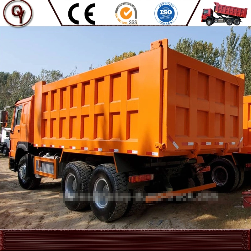 371HP/375HP Used HOWO Dump Truck 6X4 Tipper Truck for African Market