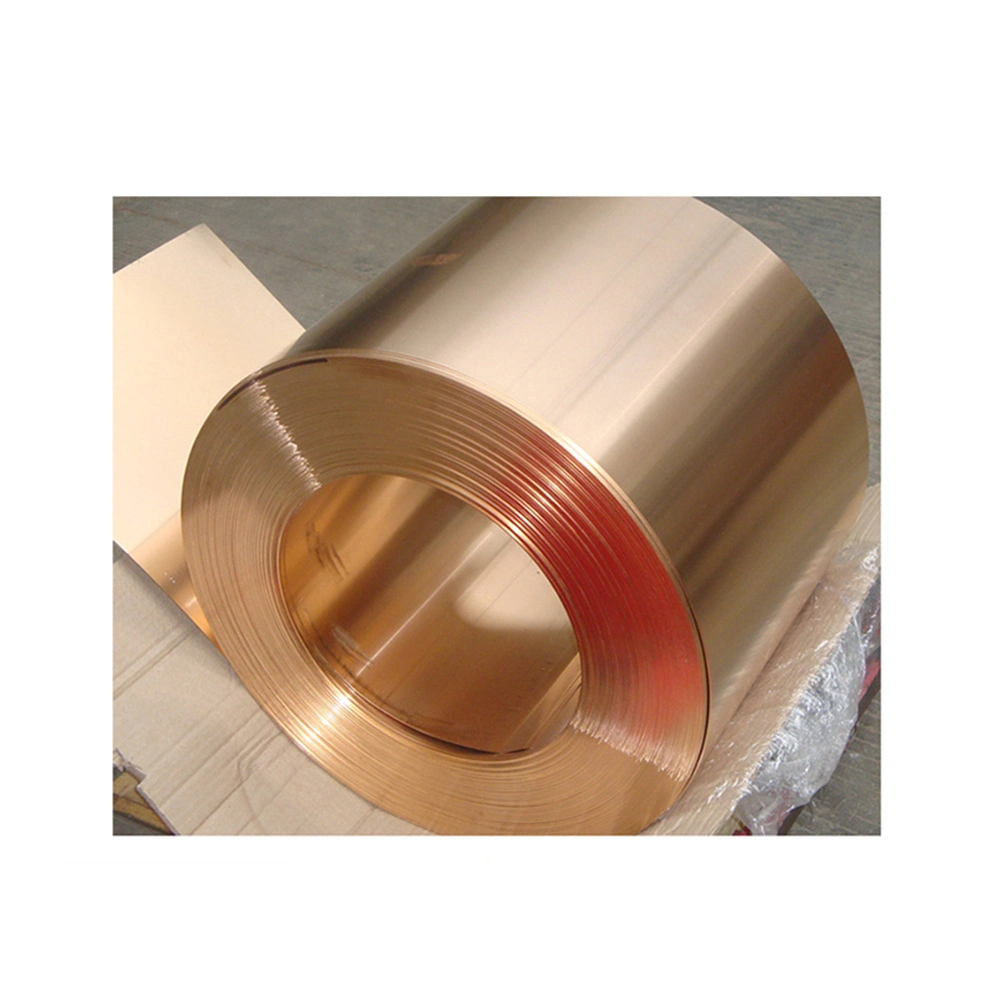 Factory Wholesale Price C17200 Cube2 Beryllium Bronze Copper Strip/Foil for Relay / Switch