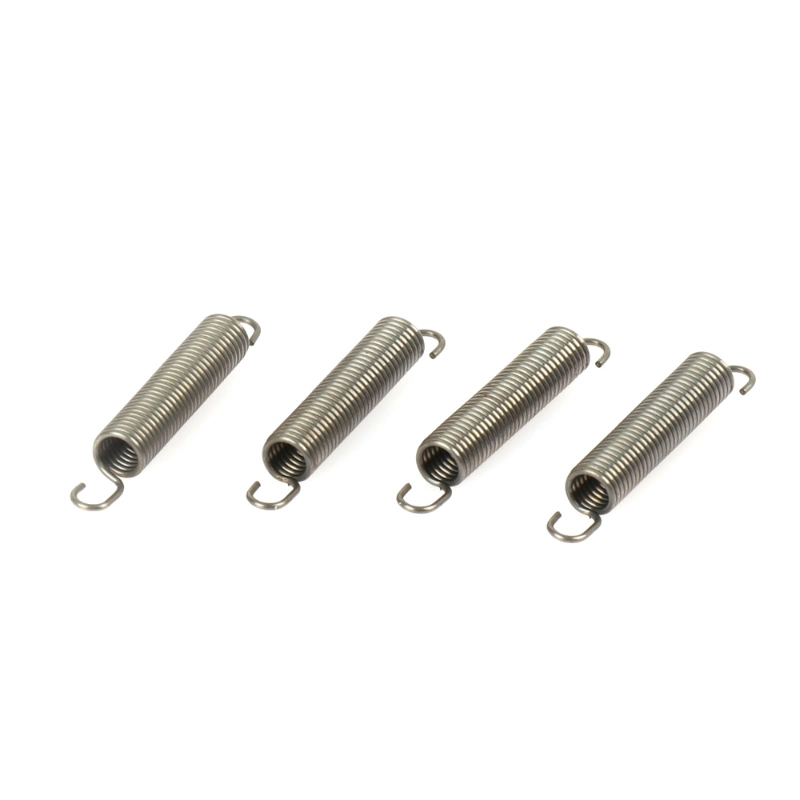 Custom Stainless Steel Spring Steel Galvanized Open Hook Coil Extension Tension Spring