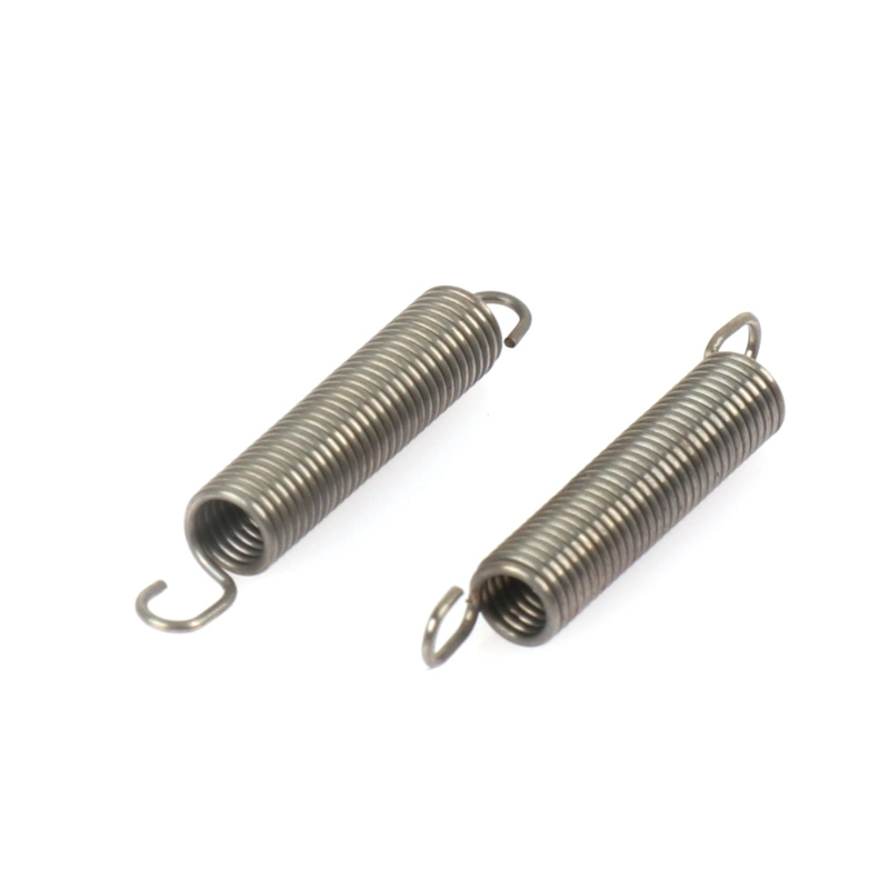 Custom Stainless Steel Spring Steel Galvanized Open Hook Coil Extension Tension Spring