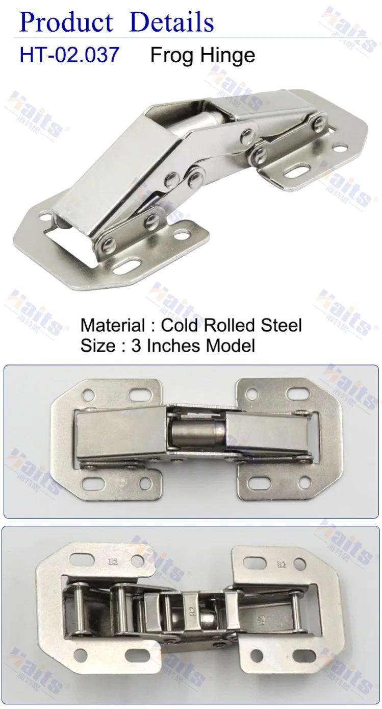 Double Swing Hydraulic Kitchen Cabinet Hinges Freezer Door Spring Hinge