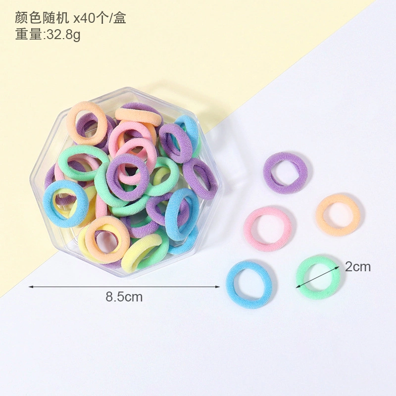 Baby Kids Girl Elastic Hair Band Accessories Hair Tie Set Multicolor Fruit Flower Rubber Cartoon Animal Hair Ring