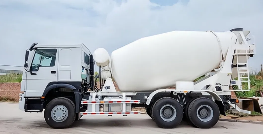 6*4 Used Self Loading Concrete Cement Sinotruk Heavy Mixer Mixing Tank Construction Dump Pump Drum Truck with HOWO Chasis for Sale