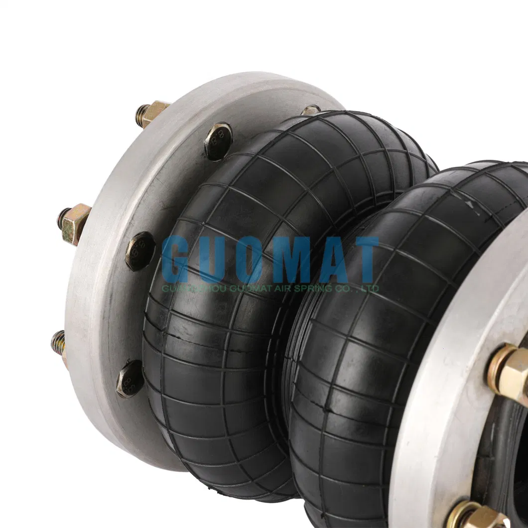 Air Bellows Manufacturers 2h250180 Double Convoluted Flange Connection Air Spring