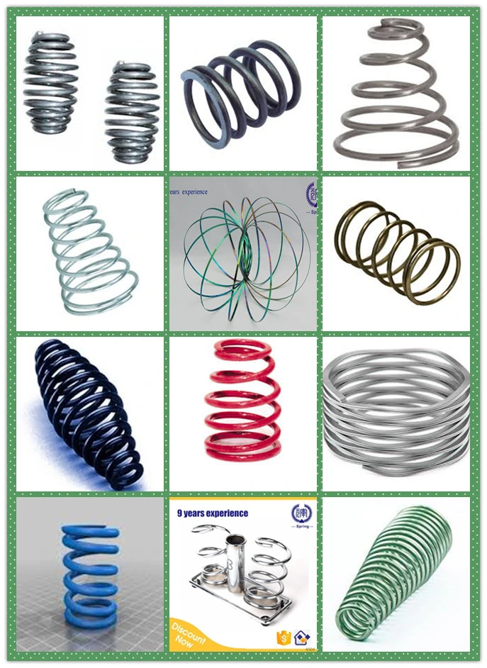 OEM Steel Coil Spiral Power Spring for Hand Powered Vegetable Chopper