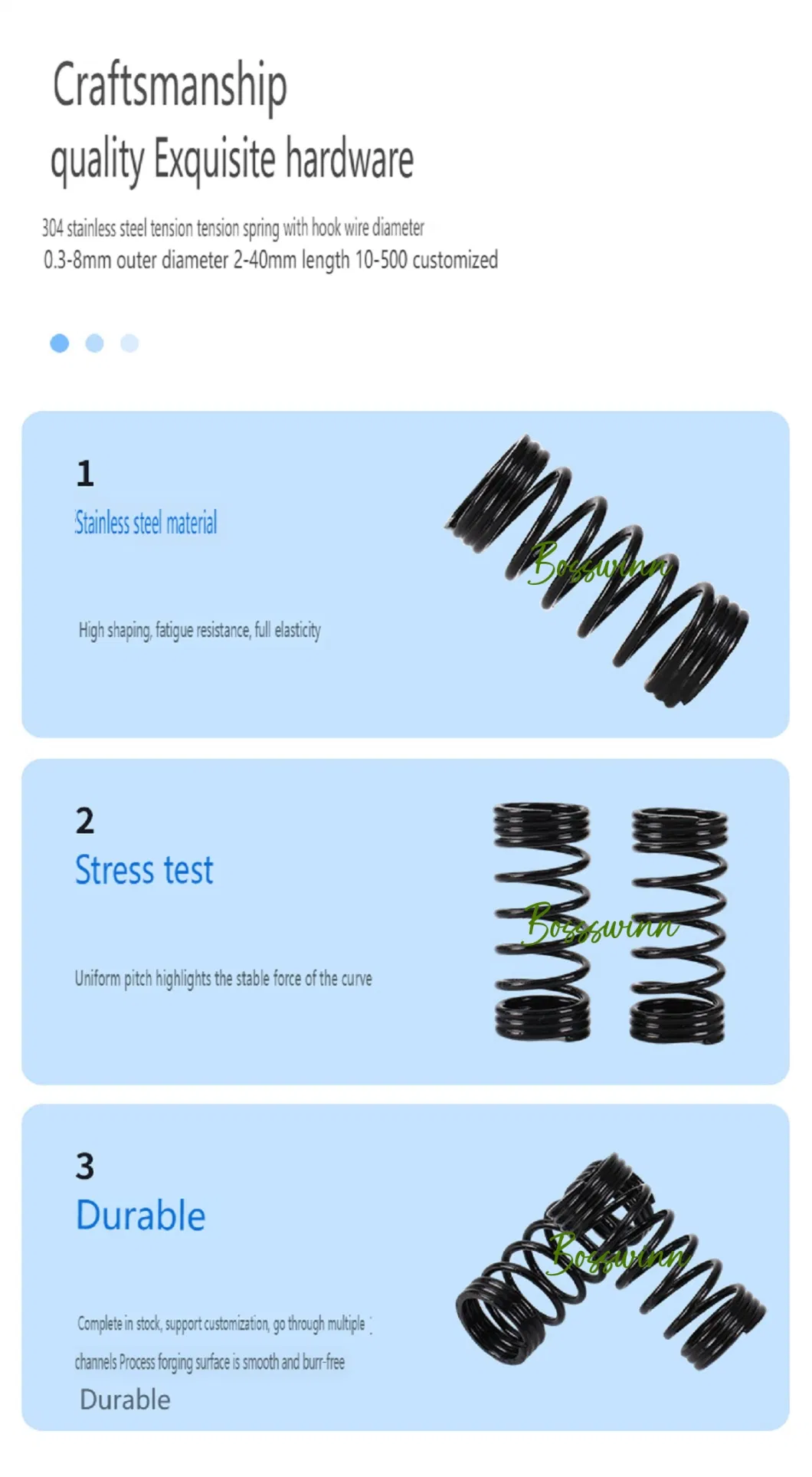 Bosswinn High Performance Valve Springs