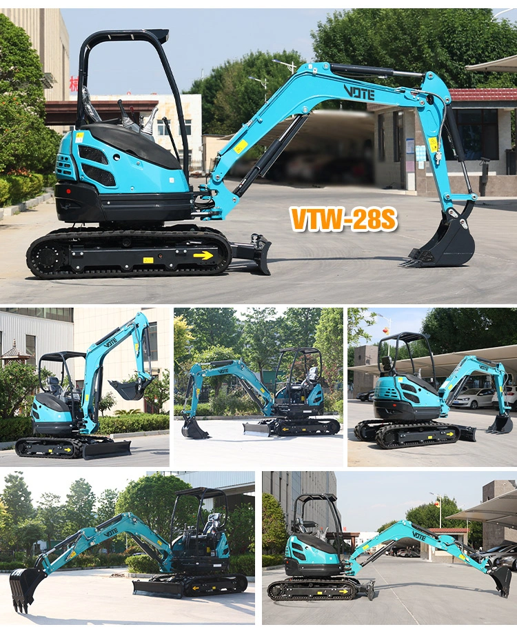 Efficient More Higher China Digger 800kg Mini Excavator for Sale Excavator Mini Construction Machine Free Shipping