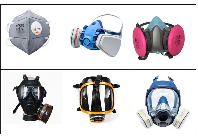 Factory Price Gas Half Mask Respirator Gas Mask