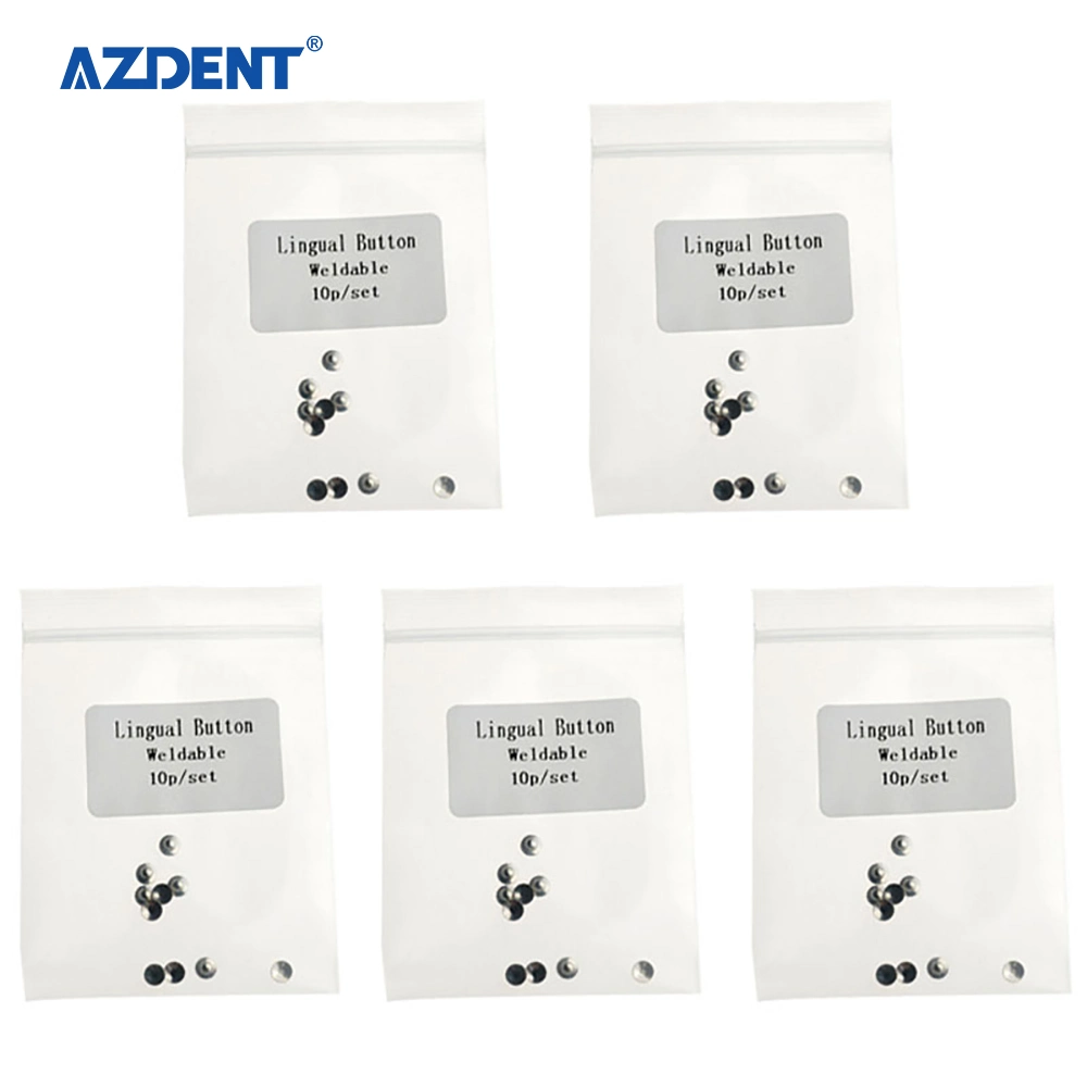 Azdent Round Bondable Base Type Dental Lingual Button