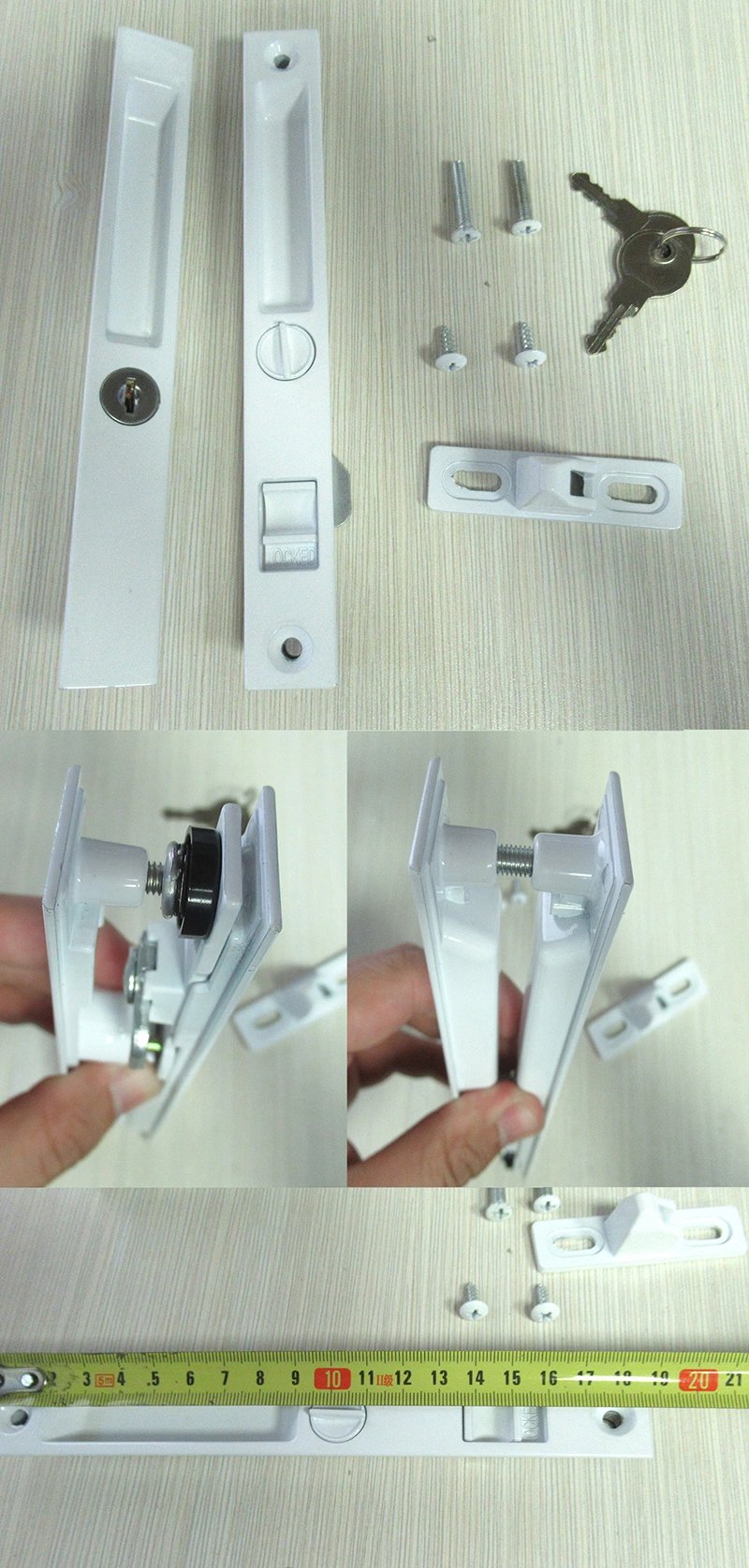 New Design Key Sliding Window Safety Lock for Aluminum Window