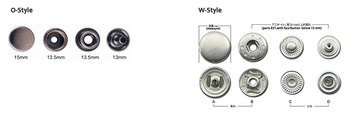 New Type Zinc-Alloy Snap Button