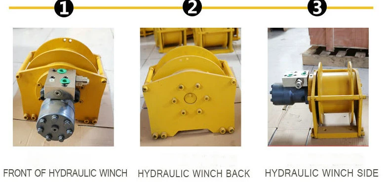 Manufacturer 50 Ton Hydraulic Winch Power Cable Pulling Winch