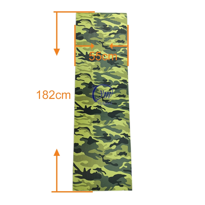 Yuemai 2023 Outdoor Camping Hiking Travel Beach Portable Folding Foam Mat Roll Forest Camo Sleeping Pad