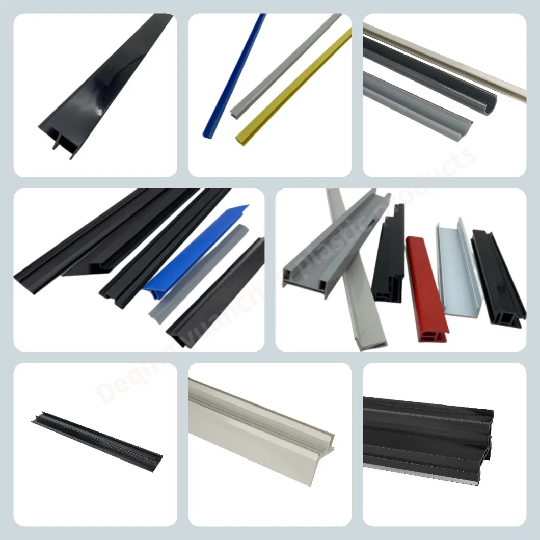 Customized UPVC Profiles for PVC Window and Door with UV Protection