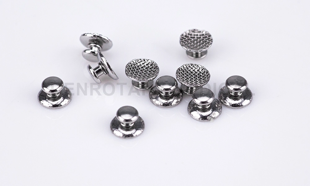 Dental Orthodontic Material Multiple Type Round Rectangle Lingual Buttons