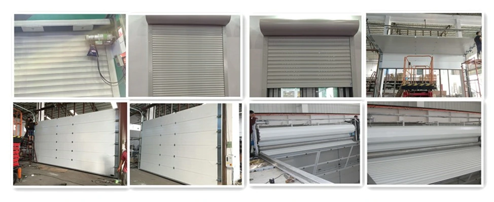 High Performance Windproof Roll up Door Vertical Shutter Door