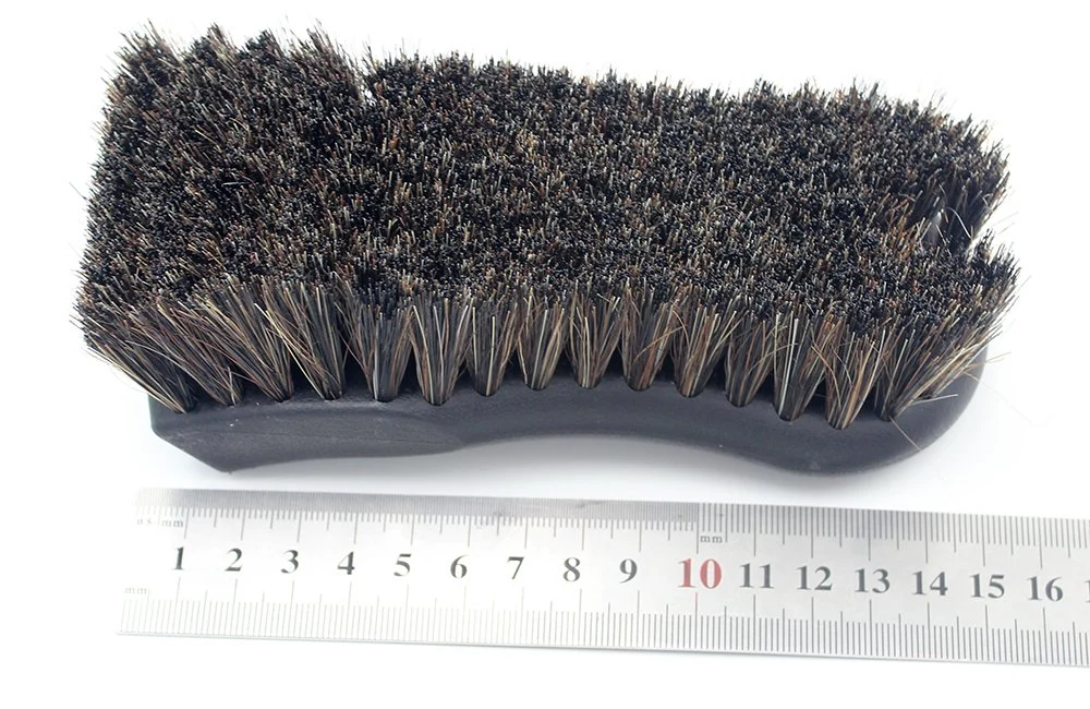 Premium Auto Care Long-Cut Genuine Auto Interior Horse Hair Cleaning Brush