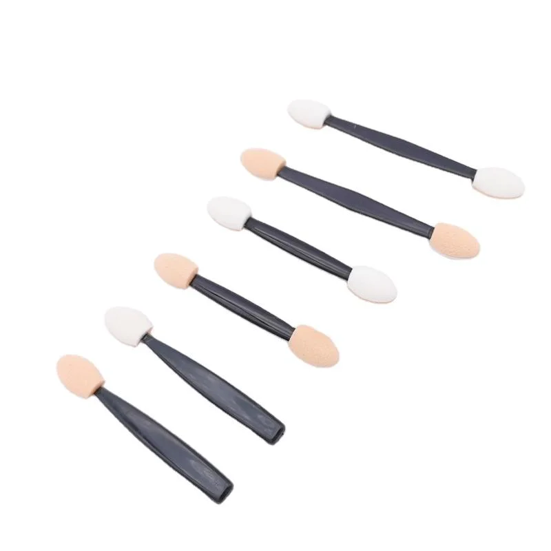 Eye Makeup Brush Tool Shadow Applicator Soft Double Head Eyeshadow Stick Sponge