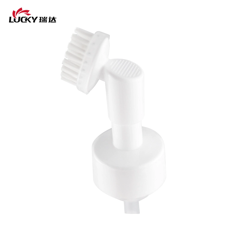 Wholesale 42mm Plastic White Foam Pump Household Cleaning Facial Cleanser Foam Soap Brush