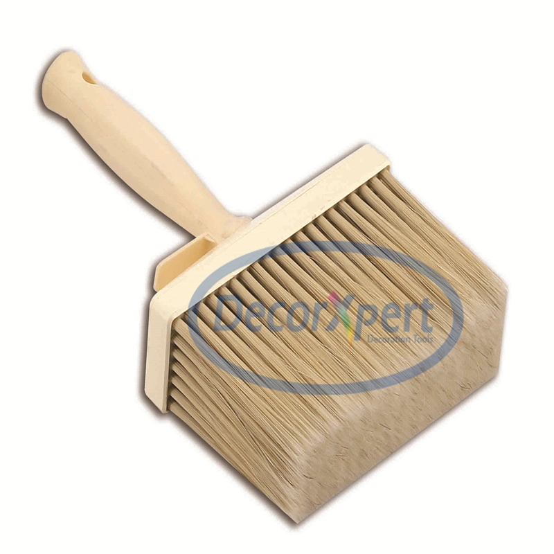 Ceiling Brush Wall Brush with Balck Mixed Bristle and Beech Wood Handle