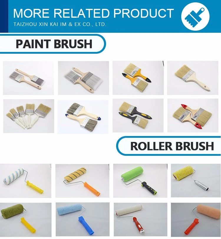 Reliable and Good 40mm Steel Ferrule Paint Brush with High Quality