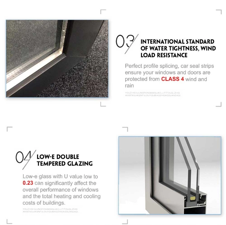 45 Series Sliding Window Frame with Roller