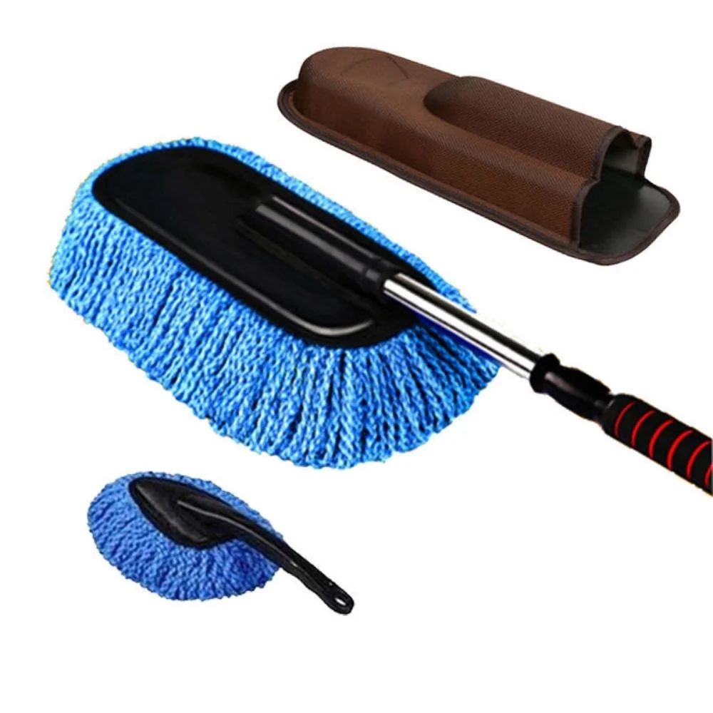 Car Duster Brushes Set Extendable Handle Interior Exterior Multipurpose Cleaning Car Brush Effortlessly Removes Dust Lint Wyz20439