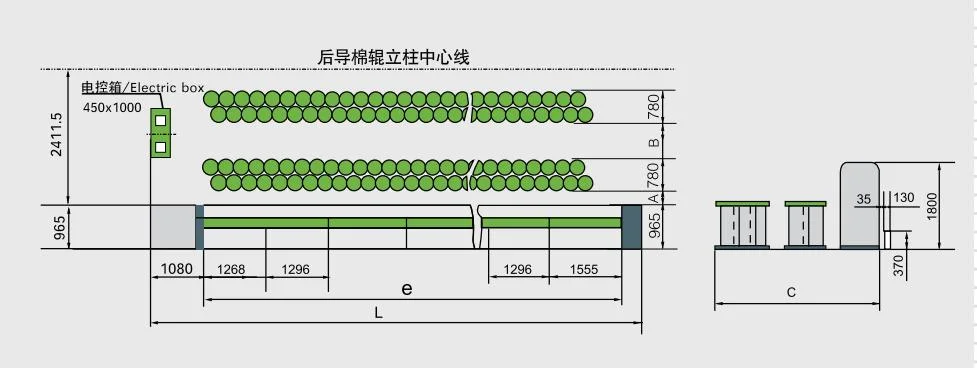 High Speed Good Manufacturer Roving Frame Cotton Yarn Spinning Machine